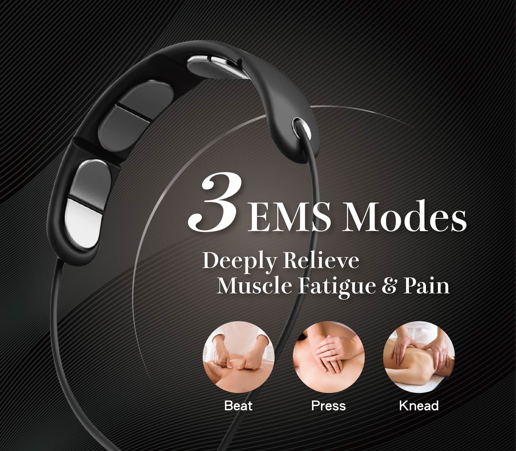 Vonmie EMS + warming function, deeply relieve muscle